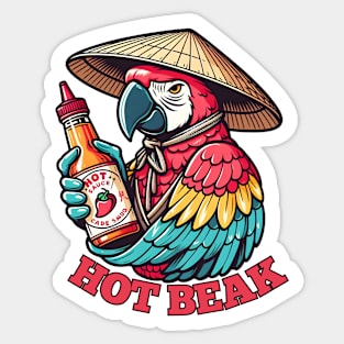 Parrot hot sauce Sticker